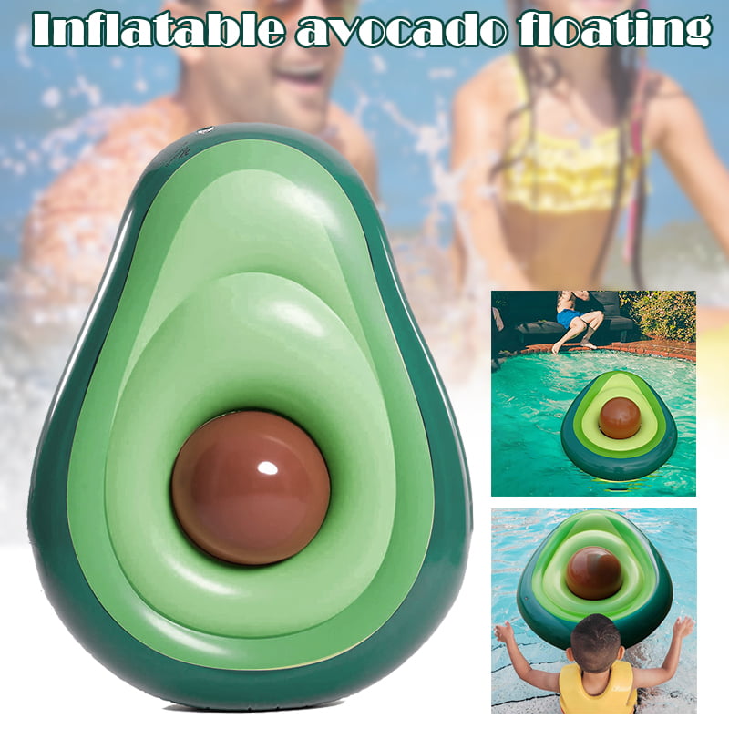 Floating Pool Party Lounger Raft Inflatable Avacado & Ball Beach Lounges Floats 