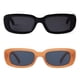 thumbnail image 4 of Gafas de sol BUTABY Rectangulares de estilo retro UV400 para mujer, 4 of 7