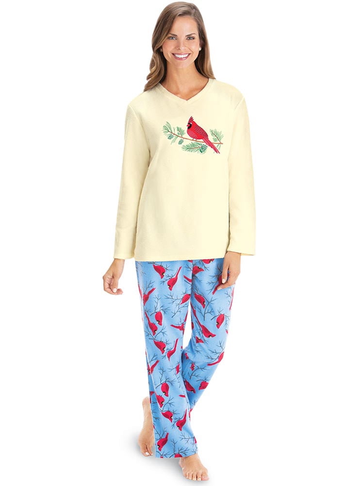 women's fleece pj pants