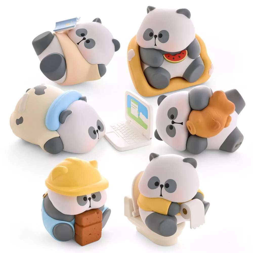 Mr. Pa Working Week Series Figurine Blind Box Mystery Toys Collectible