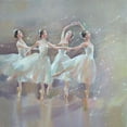 thumbnail image 2 of Zareckaya, Tatiana 20x20 Black Ornate Wood Framed with Double Matting Museum Art Print Titled - On the Shopen Music, 2 of 4