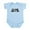 Sky Blue, variant on CafePress - Gone Squatchin' Infant Bodysuit - Baby Light Bodysuit, Size Newborn - 24 Months