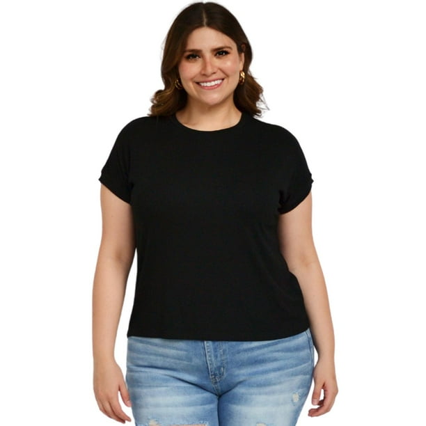 Playera Básica BALAM 0067 Talla Extra Negro 42