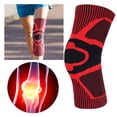 thumbnail image 4 of Rodillera deportiva, soporte de presión tejido, protector de rótula, funda protectora para piernas, equipo protector de Fitness, rodillera deportiva XL YUNYI BRAND  Deportes, 4 of 8