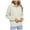 Womens Fall Clothes Beige, variant on Womens Zip Up Sweatshirt, Long Sleeve Pullover for Women Fall Fashion Loose Fit Solid Color V Neck Thin Sweaters