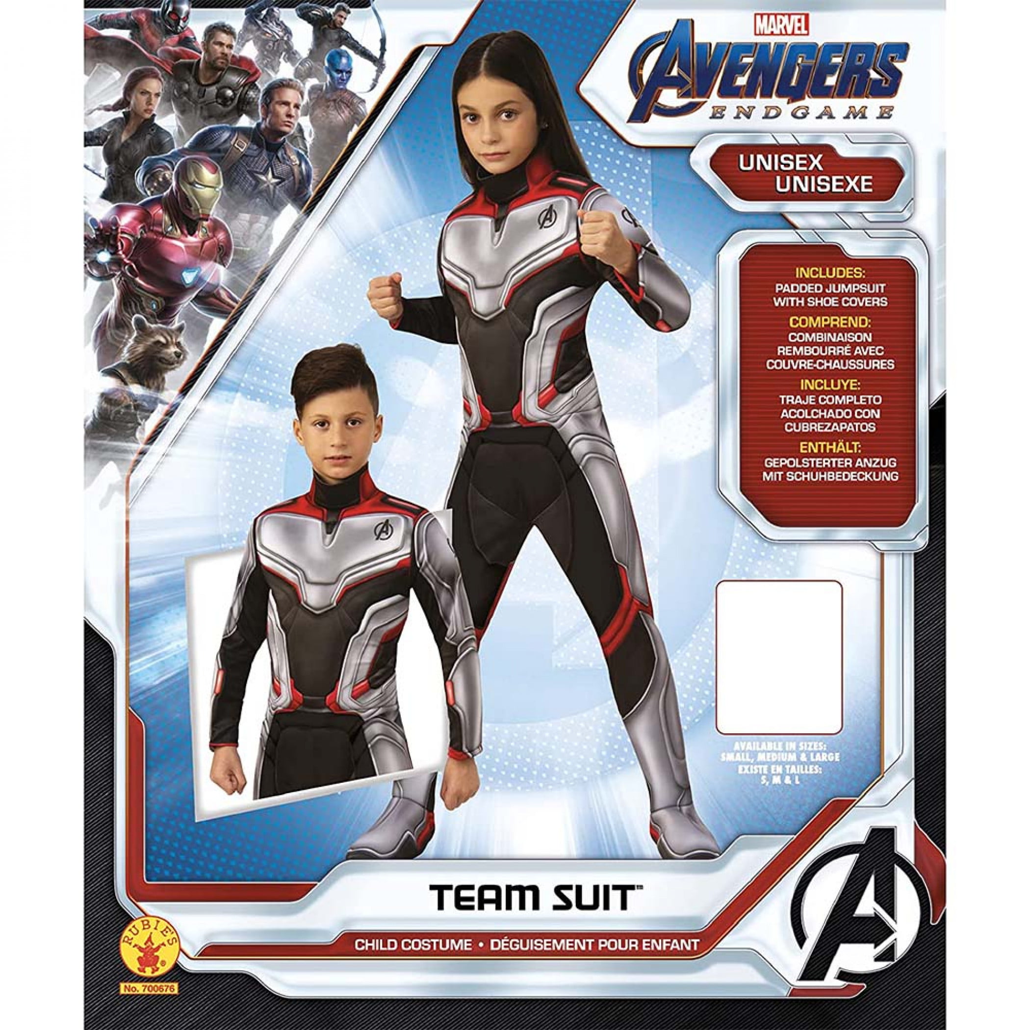 Avengers 4 fin de partie Black Widow Body Cosplay Costume Zentai combinaison enfant/adulte 