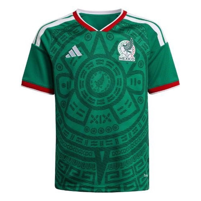 Jersey Adidas Local Selección Nacional de México 26 Niños verde 9-10 años