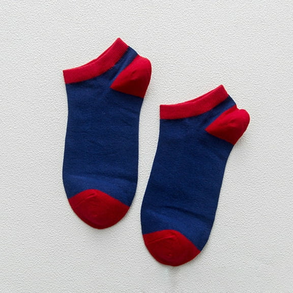 Toddmomy 10 Pairs Mens Graphic Ankle Socks Assorted Low Cut Breathable for Male Friends