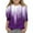 Purple, variant on Generic 3/4 Sleeve Shirts for Girls Fashion Cute Tops O Neck Comfy Blouse Loose Fit Casual Tunic Tee for 3-12 Years