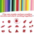 thumbnail image 4 of 2920 Sheets for Kids & Creativity Colorful Star Origami Paper Set, 4 of 7