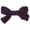 Purple, variant on Cognac Velvet Hair Bow Hair Clip Small-Perfect for All, Adults