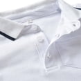 thumbnail image 6 of Letdown Boys' Summer Outfit Back to School 2-Piece Set: Polo T-Shirt + Elastic Waist Shorts with Pockets, Color Block Casual Play Clothes, 6 of 9