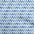 thumbnail image 1 of oneOone Polyester Spandex Light Blue Fabric Geometric Sewing Craft Projects Fabric Prints By Yard 56 Inch Wide, 1 of 5