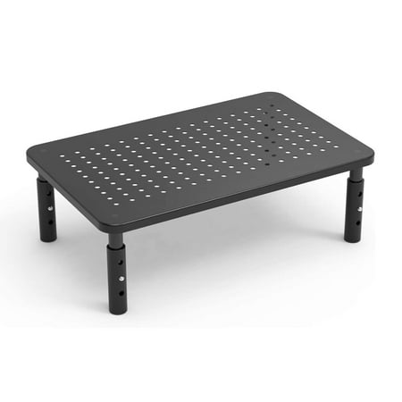 Mesh Monitor Stand Riser, Metal Tabletop PC Gaming Computer Stand, 3 ...