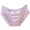 Purple, variant on Aofany Women's Plus Size High Waist Traceless Panties Comfortable Breathable Underwear Thin Ice Silk Briefs
