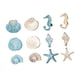 thumbnail image 5 of Adornos navideños de temática costera, adornos de madera, adornos navideños DIY 24 piezas, 5 of 9