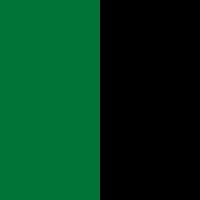 Black/Kelly Green
