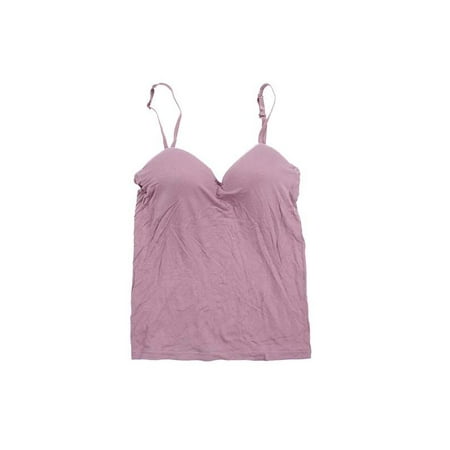 - Topumt Womens V Neck Camisole Tank Tops Ladies Padded Straps Push Up Bra Comfortable Vest Chic Hot