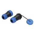thumbnail image 2 of Aviation Plug Socket IP68 Waterproof Solderless Male Female Pair Connector 250V 45A LP284 Pin, 2 of 5