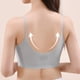 thumbnail image 4 of Damas sin rastro cómodo de una pieza sin anillo de acero chaleco transpirable sujetador de reunión ropa interior de mujer Fridja  nalpqowj34241, 4 of 6