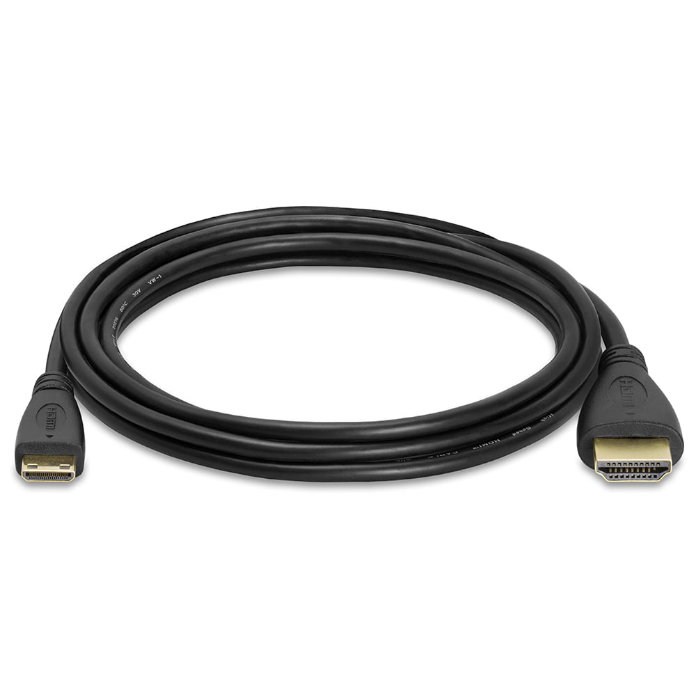 Cmple - Mini HDMI to HDMI Cable 3ft, HDMI Mini to HDMI, 60Hz HDMI