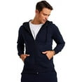 thumbnail image 4 of Bjorn Swensen Men's Hoodie Jacket Hooded oversize Full-Zip Sweatshirt Sweater Pullover Longsleeve Long Sleeve BS20011, 4 of 5