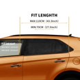 thumbnail image 2 of 2 Pack Car Side Window Sun Shade, Universal Breathable Mesh Car Rear / Front Window Curtain Backseat Fits Most Cars / SUVs, 2 of 5