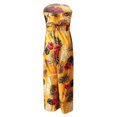 thumbnail image 6 of Baggy Jumpsuits for Women Boho Floral Print Wide Leg Jumpsuit Strapless Tube Top Romper off the Shoulder Casual Jumpsuit My orders, 6 of 6