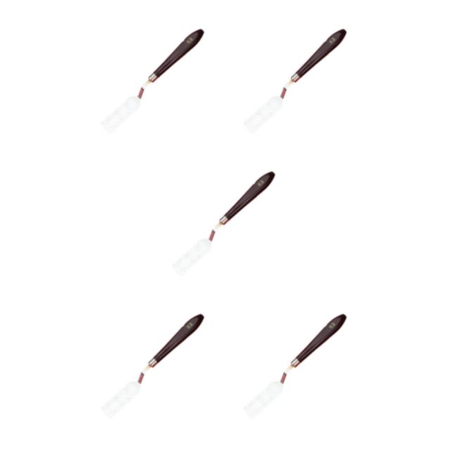 Cateissary Rascador de pintura al óleo Mezcla multiusos Herramienta de pintura acrílica Rascadores de paleta Type2 NO2