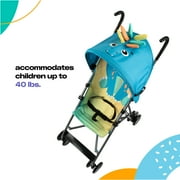 Cosco Kids Character Toddler Umbrella Stroller, Stewie Stegosaurus