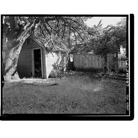 Historic Print, Schlake Ranch, Pumphouse, 2300 East Washington Street, Petaluma, Sonoma County, CA, 16" x 20"