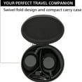 thumbnail image 3 of Sony WHULT900N/B ULT WEAR Noise Canceling Wireless Headphones with Alexa Built-in, Massive Bass (Black) Bundle with 2 YR Enhanced Protection Pack+Wooden Headphone Stand, 3 of 11