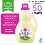 Dapple Baby Laundry Detergent, Lavender Scent, 50 fl oz Bottle
