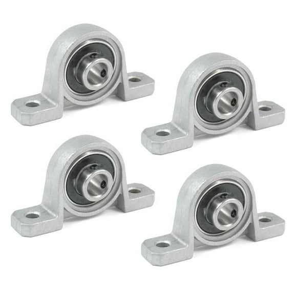 4X KP08 Pillow Block Cast Housing 8 x 20 x 6mm Insert Bearing