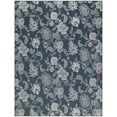 thumbnail image 2 of Nourison Garden Oasis Indoor/Outdoor Navy 8' x 10' Area Rug (8x10), 2 of 9