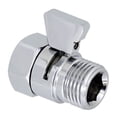 thumbnail image 2 of Naiovety Válvula de 21mm, conector compacto ABS, bombas de elevación, conector de rosca de tornillo de tope de agua, herramienta de ahorro de Accesorios de baño, 2 of 6