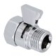 thumbnail image 1 of Billuyoard Válvula de 21mm, conector resistente a la corrosión, bombas de elevación, rosca de tornillo de tope de agua, herramienta de ahorro Accesorios de baño, 1 of 6