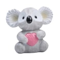 thumbnail image 3 of Alcancía con forma de koala, estatua de animal, manualidades, centro de mesa, dinero creativo Gris, 3 of 9