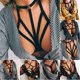 thumbnail image 2 of CLAVOS verano Sexy vendaje sujetador mujeres jaula arnés cinturón lencería Bralette nuevo hueco Bustier Push Up Crop Toppangjing, 2 of 4