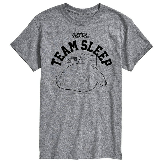 Pokémon - Snorlax Team Sleep - Men's Short Sleeve Graphic T-Shirt