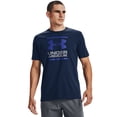 thumbnail image 1 of Camiseta Under Armour para hombre Global Foundation azul, talla L, 1 of 4