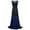 Navy, variant on Womens Summer Dresses, Women 's 1920s Black Sequin Gatsby Maxi Long Evening Prom Dress Plus Size