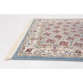 thumbnail image 6 of Rugs.com Rabia Collection Rug – 3' x 13' Runner Blue Low Rug Perfect For Hallways, Entryways, 6 of 8