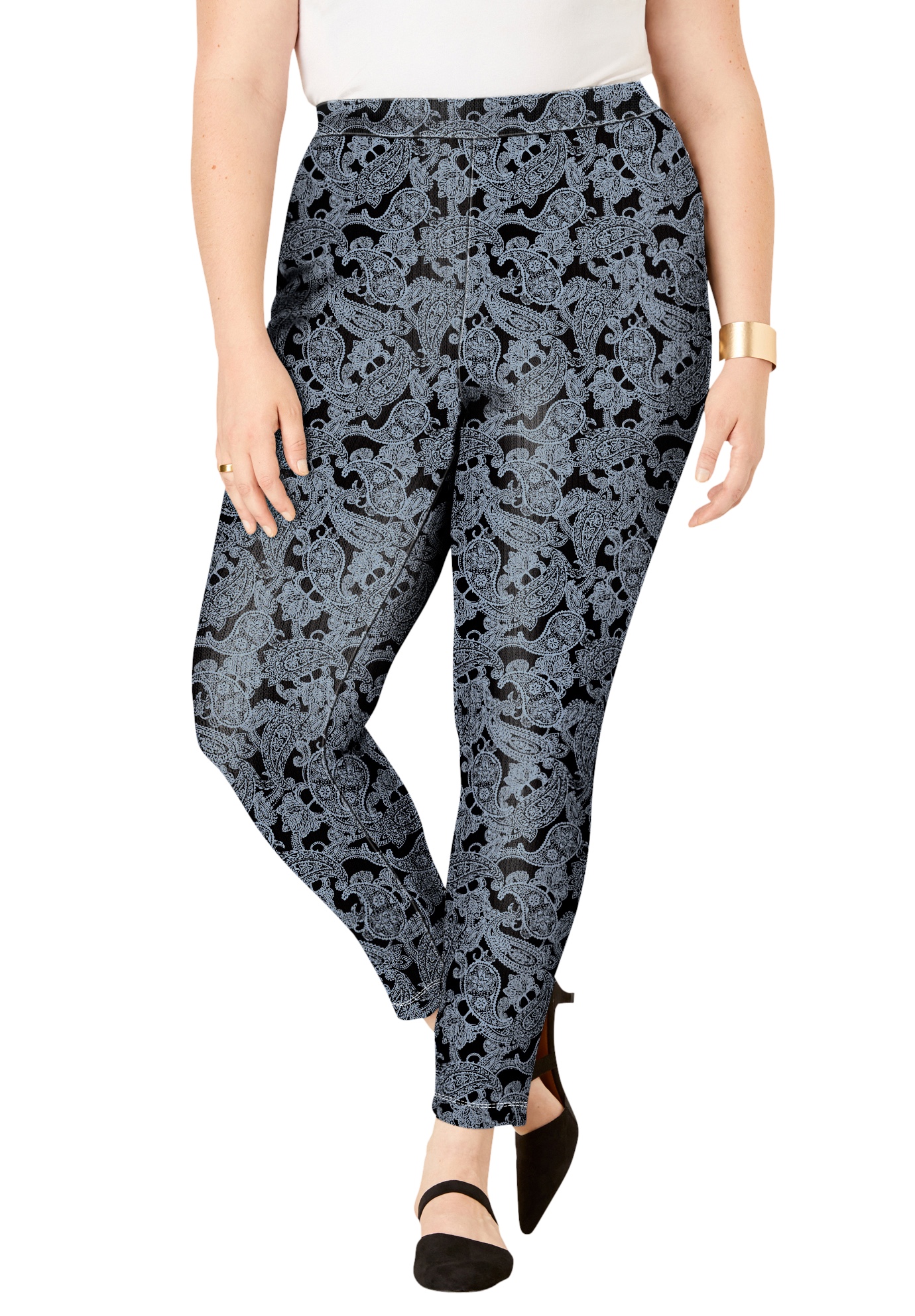 plus size sequin leggings