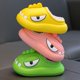 thumbnail image 4 of Zapatillas de algodón para niños, de invierno, con bolsa con sensación de caca de EVA, con tacón impermeable, antideslizantes, con forro polar, cálidas, para bebés, 4 of 6