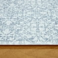 thumbnail image 6 of TOWN & COUNTRY BASICS Comfort Plus Vintage Medallion Tile Anti Fatigue Comfort Mat, Kitchen Runner Mat, Standing Desk Mat, Dorm Room Rug, Non-Slip Backing, Blue, 18"x55", 6 of 12