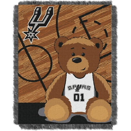 UPC: 0087918130470 | San Antonio Spurs The Northwest Company 36 x 46 Baby Jaquard Throw