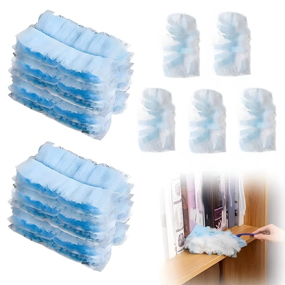 ACDANC 30 Pieces Duster Refills,Disposable Refills Compatible for Dusters