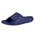 thumbnail image 1 of Sandalia Recovery OOFOS ooAhh Sport Flex azul marino unisex talla 38/39, 1 of 7