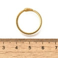 thumbnail image 3 of 10pcs 304 Stainless Steel Double Snake Open Cuff Rings Real 18K golden Plated Inner Diameter: 17mm, 3 of 3